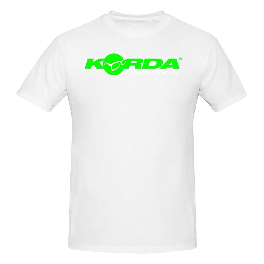 Korda Tackle Room Instagram Style Tshirt Lazy Vibe Ribbed Collar Tee
