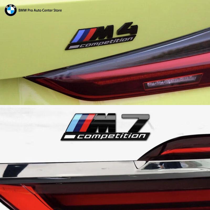 3D ABS Черный Логотип M1 M2 M3 M4 M5 M6 M7 M8 Эмблема Competition Наклейка на Задний Багажник Автомобиля Для BMW M1 M2 M3 M4 M5 M6 M7 M8 Аксессуары