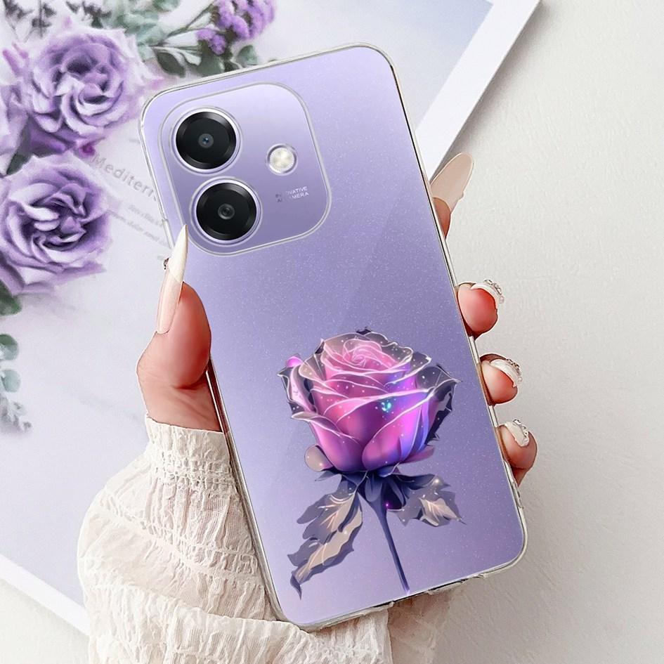 For Oppo A3x Case OPPO A3 Phone Cases CPH2681 CPH2641 CPH2669 A40 A40M Fundas Popular Butterfly Cover Soft Clear Silicone Bumper