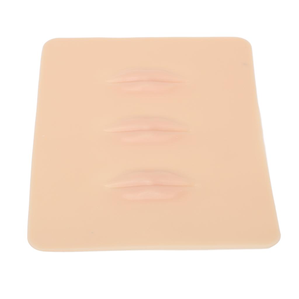 10 шт. 3D кожа для татуажа губ, мягкая силиконовая кожа для макияжа, микроблейдинг, практическая кожа для начинающих художников