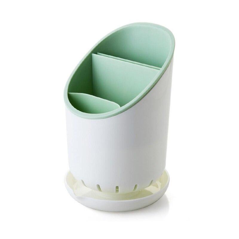 Кронштейн для хранения посуды, пластиковый контейнер для дренажных труб, полка для сушки, подставка, ножи, ложка, вилка, контейнер, кухонный инструмент