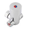 G1 2 Hot Cold Water Mixing Valve Thermostatic Mixer Temperature Control for Automatic Faucet