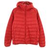 Hoodie Ultra Light Down Jacket M Red Men's Used