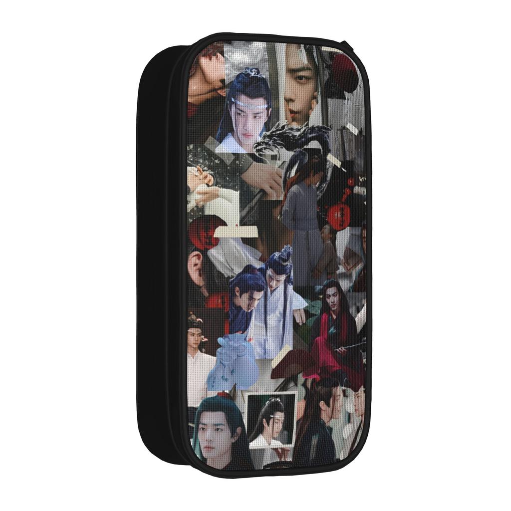 WangXian Неукротимый Пеналы Мода Лань Ванцзи Вэй Усянь Пенал Сумка Студенческий Большая Вместимость Школьный Пенал Канцелярские Товары