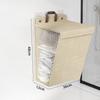 Foldable Household Dormitory Multifunctional Organizing Storage Large Capacity Wall-mounted Clothes Storage Basket