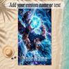 Beach TowelDragon Ball Custom Name Text Personalized Soft Towel for Beach Pool Indoor Home Decor Gift