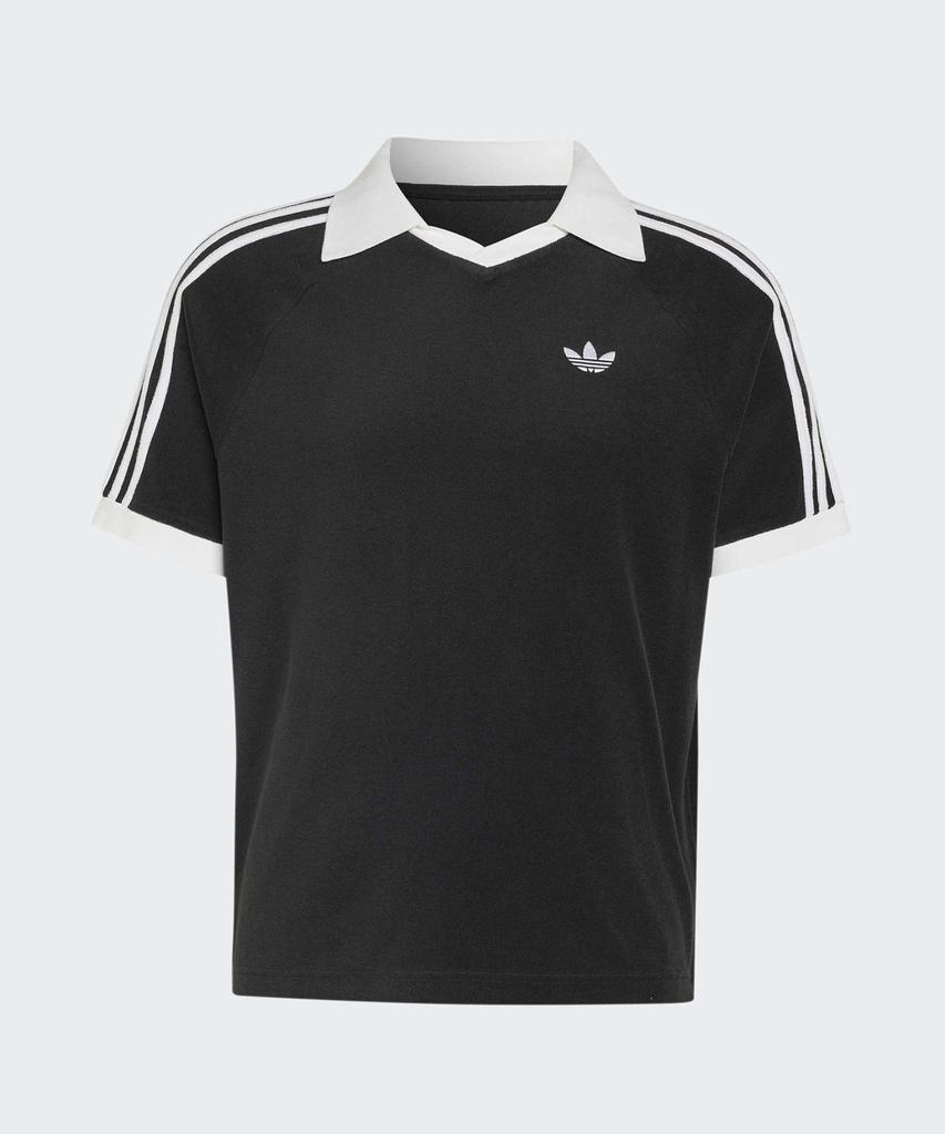 Поло Adidas из махровой ткани - Черный / Kw7397