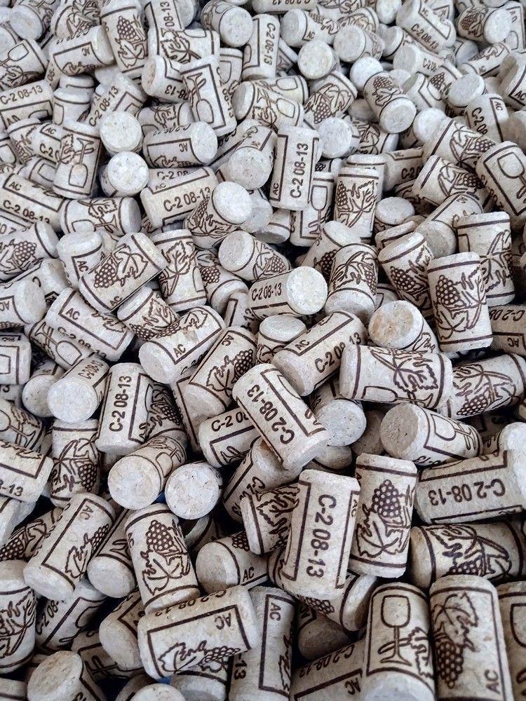 Высокоплотные натуральные синтетические пробки для винных и шампанских бутылок