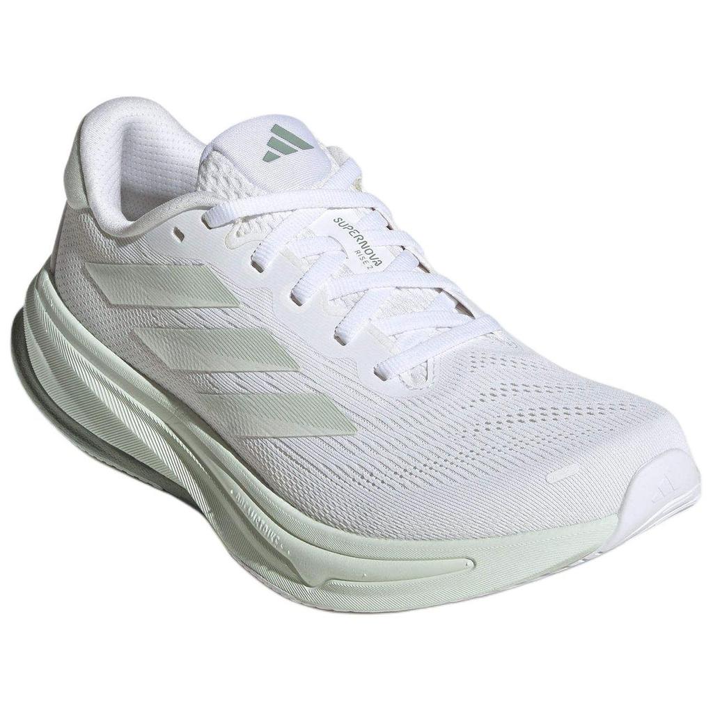 Adidas Supernova Дышащая Поддержка Низкий верх Повседневные Кроссовки для Бега Женские Белые Зеленые Кроссовки JR2651