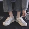 Повседневная обувь Женская модная дышащая прогулочная обувь Холщовая дышащая женская спортивная обувь универсальные трендовые женские туфли на плоской подошве