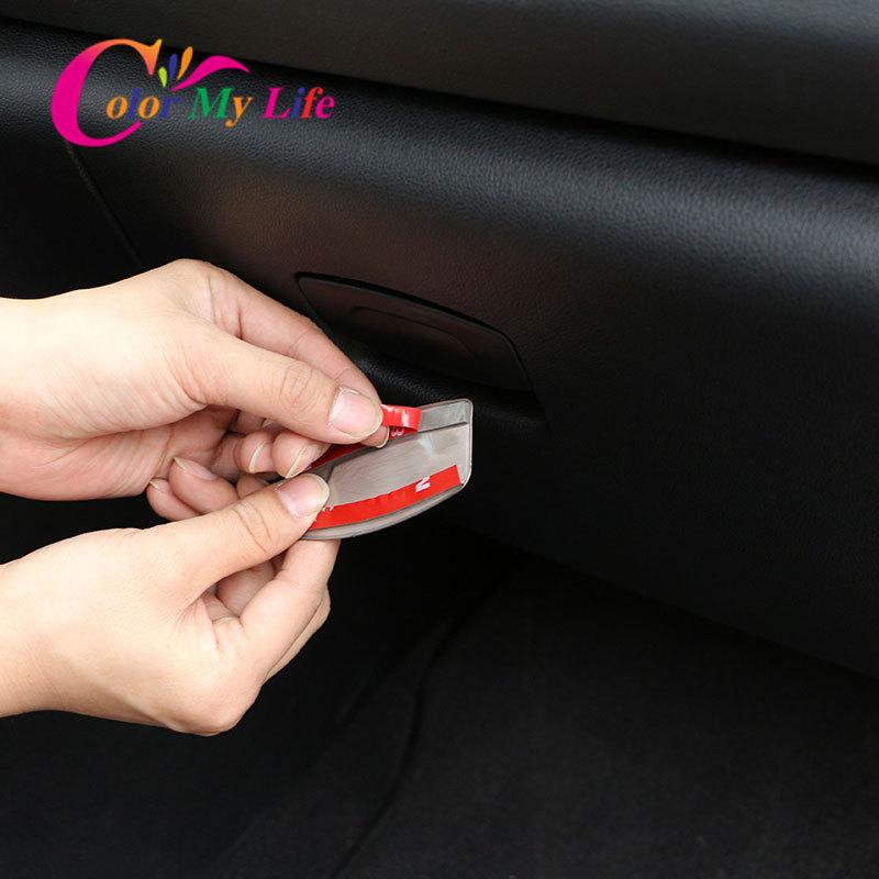 Цвет My Life из нержавеющей стали, ручка перчаточного ящика, ручка перчаточного ящика, накладка, наклейка для Renault Koleos для Samsung QM6 2017