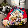 Cartoon Urusei Yatsura Blanket Soft and Skin Friendly For Couch Bed Napping Bedspread All Seasons Comforter