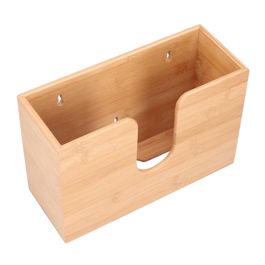 Диспенсер для бумажных полотенец, бамбуковый держатель для салфеток, коробка для салфеток для ванной комнаты, кухни, гостиной