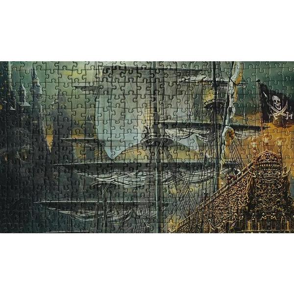 Корейские настольные игры Пазл «Пиратский корабль» Heavy Rain C31682, 1500 деталей, разные цвета