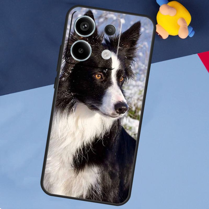 Border Collie Dog Phone Case For Xiaomi Redmi Note 13 11 9 10 12 Pro Plus 9S 10S 11S 12S 9C 10C 12C 13C Cover