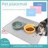 Anti-Spill Non-Slip Waterproof Pet Silicone Placemat for Cats and Dogs