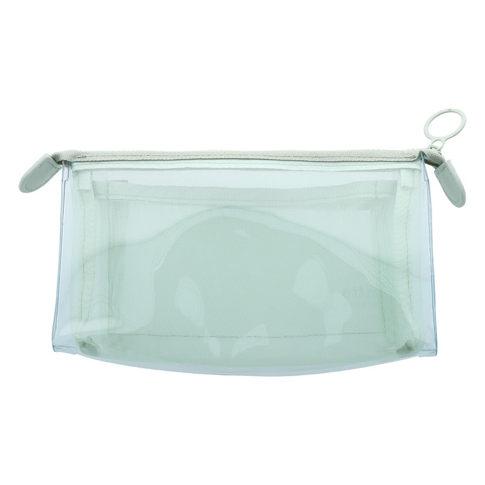 Stationery Clear Mesh Ice S2330962 Sun-Star Pouch, Mitte, Green,