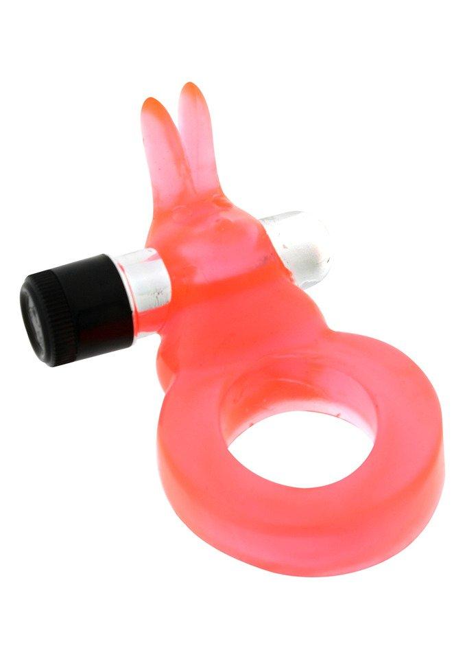 Vibrating Penis Ring - Jelly Rabbit