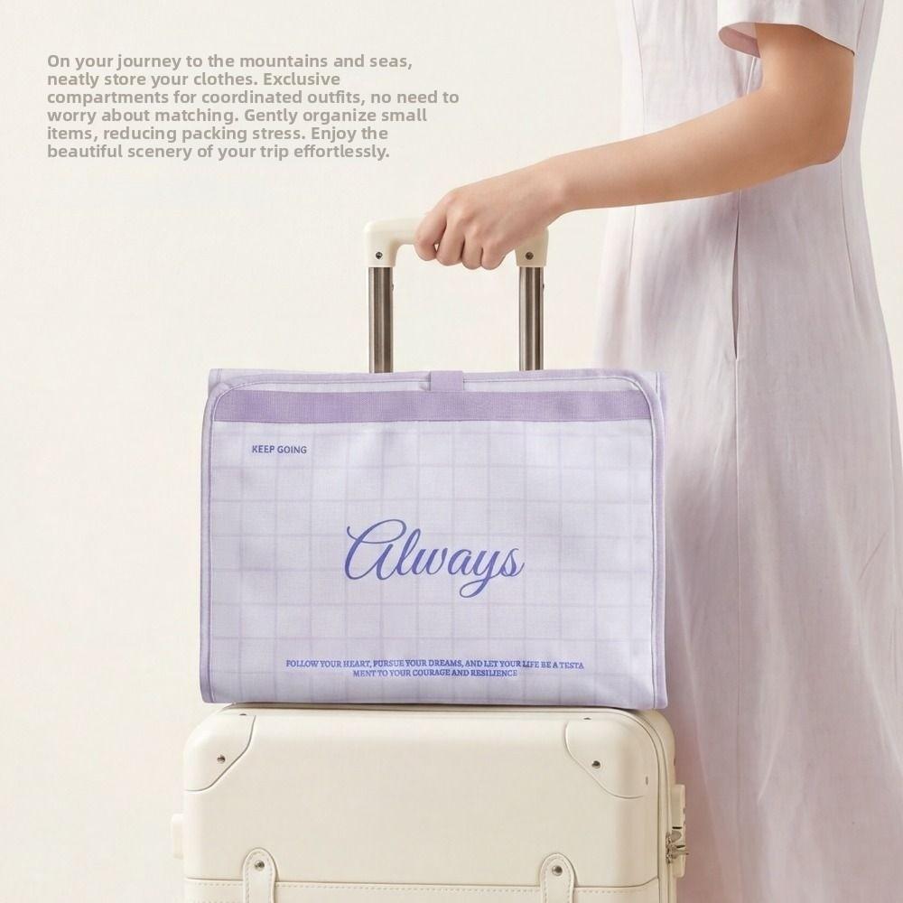 Foldable Hanging Storage Bag Breathable Closet Organizer Bag  Clothes Accessories