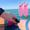 1 пара 3D-печатной накладки на весло для каяка и каноэ, Держатель для древка весла с зажимом, Легкий аксессуар для каякинга для надежного захвата, Инструмент для водных видов спорта