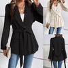 New Women's Slim-fit All-match Solid Color Long-sleeved Suit Jacket