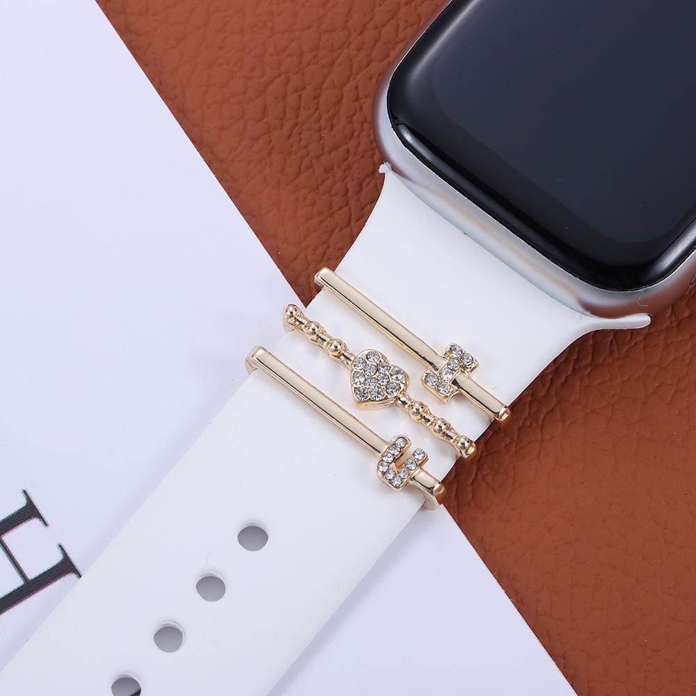 Creative Nails Diamond Watch Band Ornament Decorative Ring Strap Accessories Wristbelt Charms