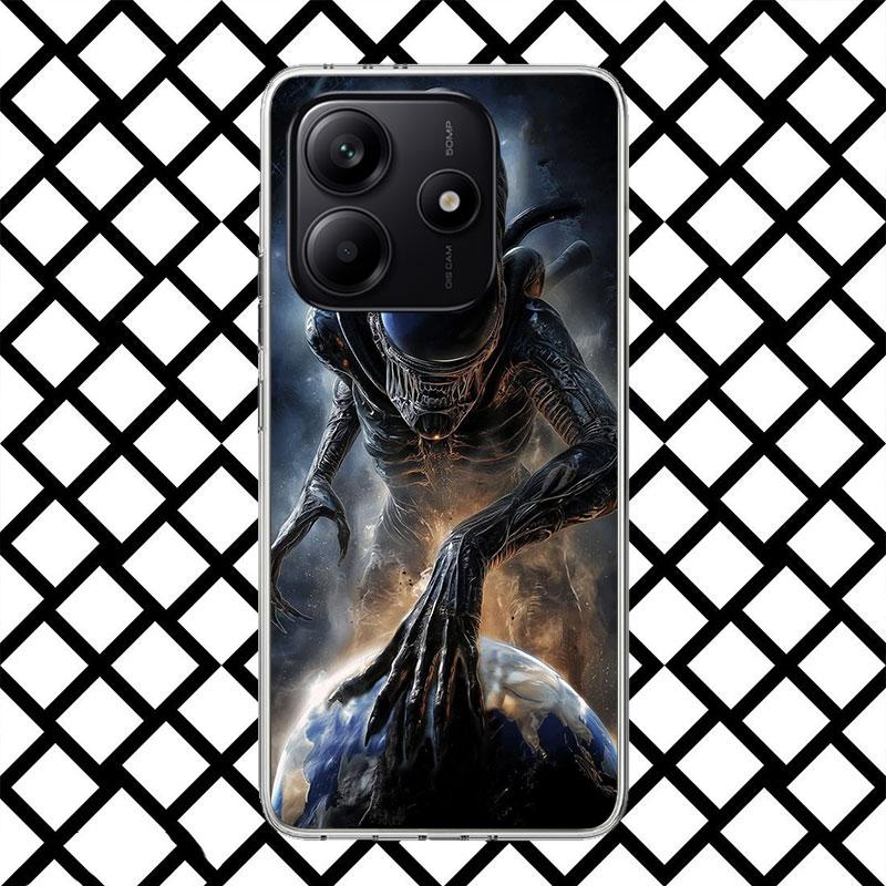 Крутой чехол для телефона A-Alien X-Xenomorph для Xiaomi Redmi Note 15 14 14S 13 12 12S 11 Pro Plus 11E 11T 11S 10S 5G Мягкий чехол Fundas R