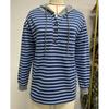 Women Autumn Winter Striped Pullover Long Sleeves Hoodies Contrasting Splicing Hooded Loose Sweatshirt fo… More