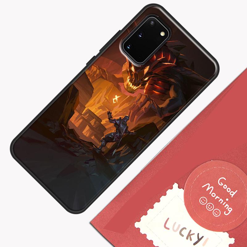 Valorant Game Case For Samsung Galaxy S22 S21 S23 Ultra Note 20 S8 S9 S10 Note 10 Plus S20 FE Back Cover