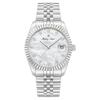Мужские кварцевые часы Mathey-Tissot H250953A-B с циферблатом из белого перламутра
