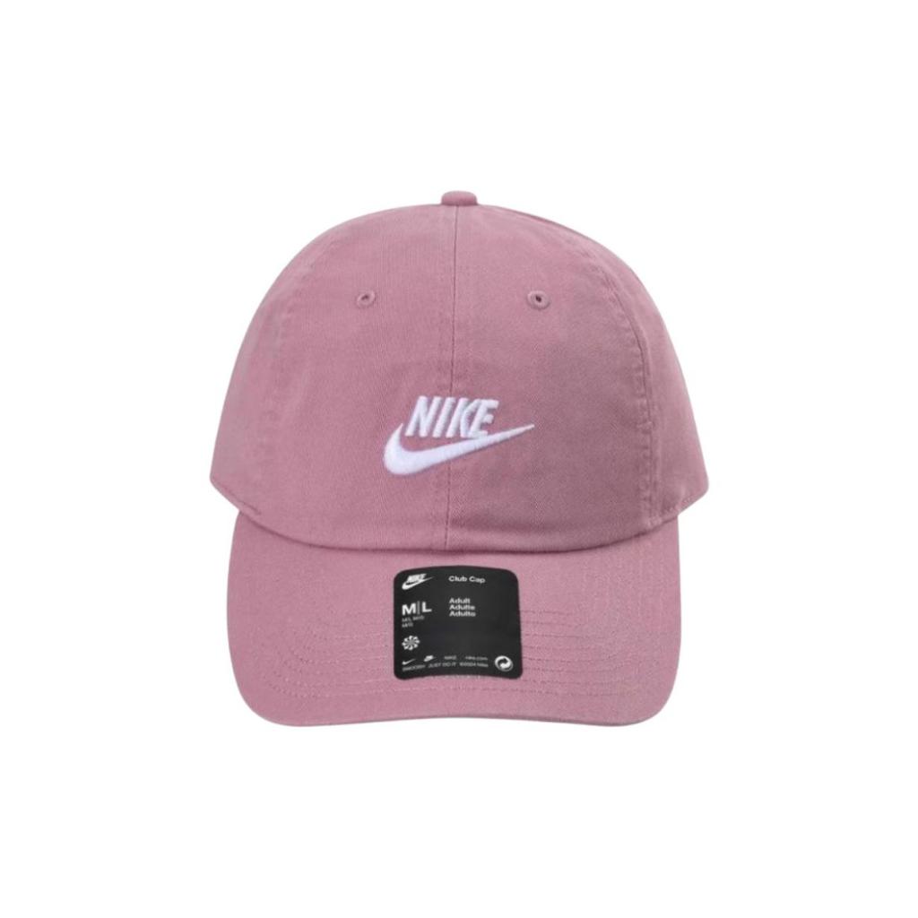 Nike Спортивная повседневная кепка-утка для мужчин, розовая FB5368-699
