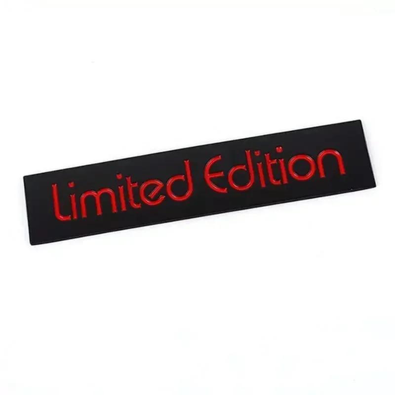 3D Metal Letters LIMITED EDITION Logo Rear Trunk Car Emblem Badge Sticker Decals For Volkswagen VW Golf Touareg AccessoriesLP10