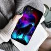 Cool Black Wolf Phone Case For iPhone 14 11 12 13 Mini Pro Max 8 7 6 6S Plus X SE 2020 XR XS Funda Case