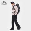 PELLIOT Men's Hardshell Waterproof Fleece Hiking Pants
