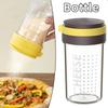 Бутылка-шейкер для тертого сыра Прозрачный диспенсер для специй с крышкой для тмина, кунжута, приправ, банка для приправ, инструмент для барбекю, кухонный контейнер
