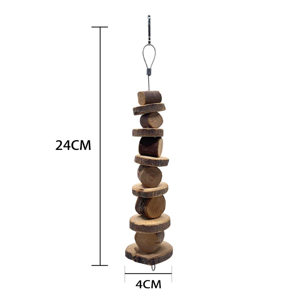 Hamster Rabbit Chew Toy Natural Wood Sticks for Small Pet Chinchilla Guinea Pigs Squirrels Tooth Grinding Toy Pet Supplies