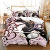 Malevolent Spirits Mononogatari Fan Merch Duvet Cover Set Tsukuyomi Family Yokai Spirit Art Skin-Friendly Washable All Season