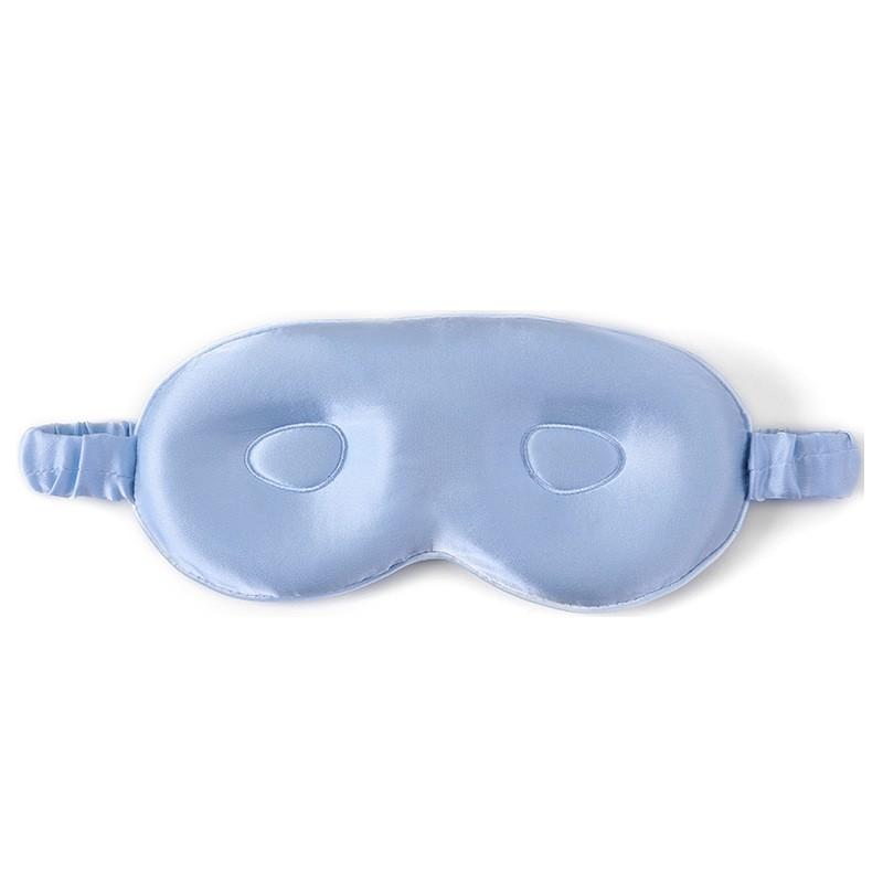 100% Natural Mulberry Silk Sleep Eye Mask 3D Contour Design Light Blocking Cover Restful