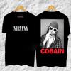 Nirvana Rock Band Classic Album Poster Graphic Print Cotton Tshirt Streetwear Hip Hop Fashion Tee Men Women Loose Oversized Top