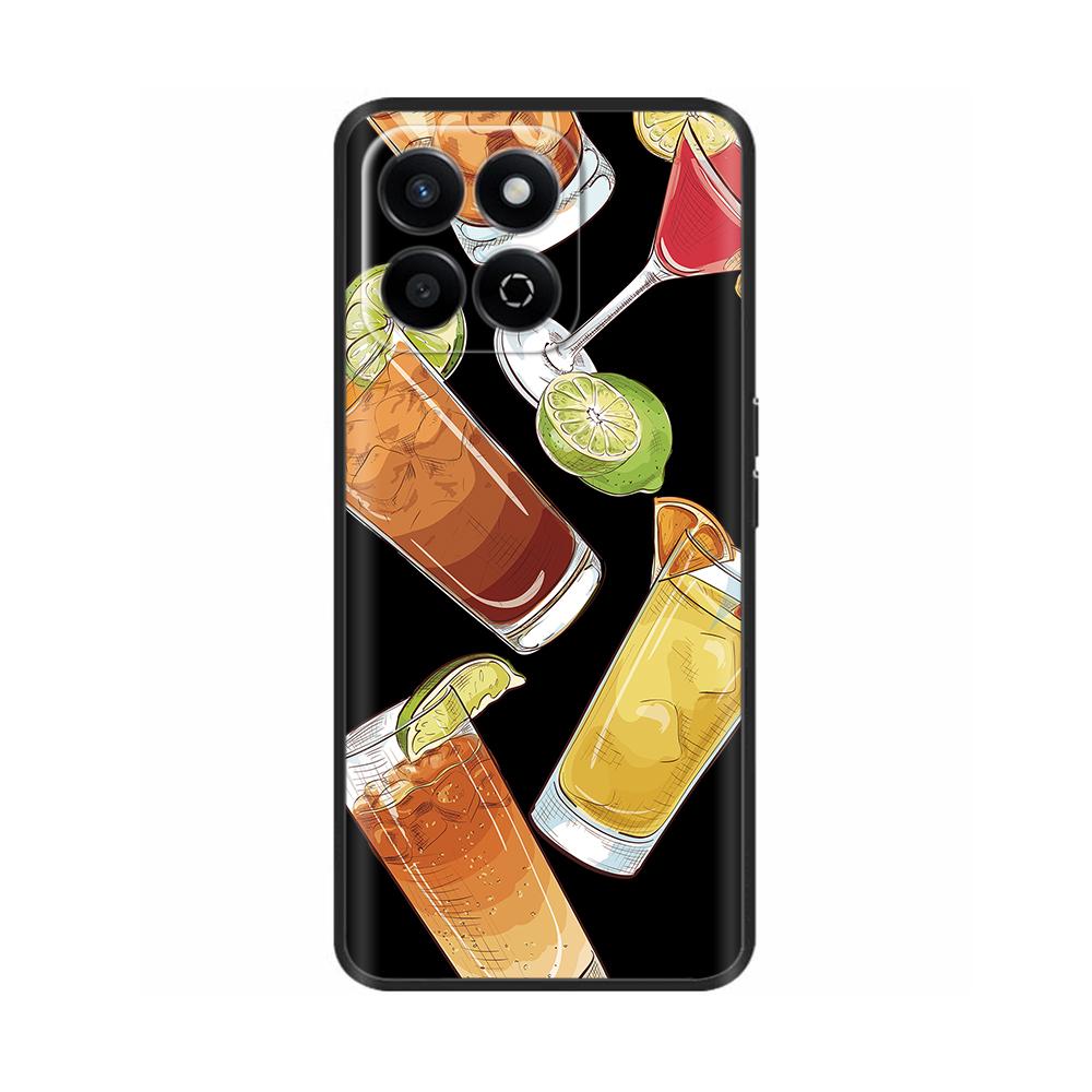 For Honor 200 Smart Shockproof Phone Case Luxury Painted Cover Soft TPU Silicone Bumper For Honor200 Honor 200 Smart Cases Shell