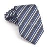 Men's Stripe Grey Navy Blue Wedding Ties Jacquard Woven 8CM Ployster Polka Floral Neck Ties