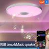 MARPOU TUYA RGB Bluetooth Smart Audio Ceiling Light Управление через приложение Встроенный музыкальный свет Внутренняя атмосфера Изменение цвета света