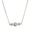 Necklace K18 Yellow gold/Akoya Pearl Women