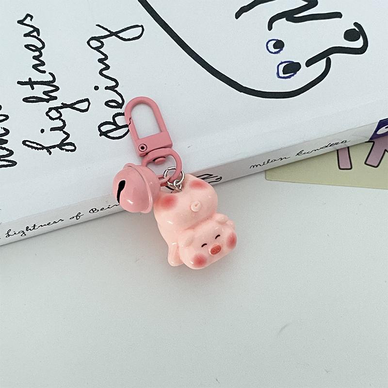 Милый аниме маленький поросенок брелок мультфильм кавайный поросенок брелок кулон креативный рюкзак украшения аксессуары подарки
