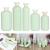 Round Bottles Refillable Foaming Soap Dispenser Lotion Soap Shampoo Shower Gel for Liquid Lotion
