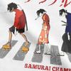 Samurai Champloo Walking Fuu Mugen Jin Футболки Мужские Чистый Хлопок Забавные Футболки Футболки с Круглым Вырезом Одежда с Коротким Рукавом С Принтом