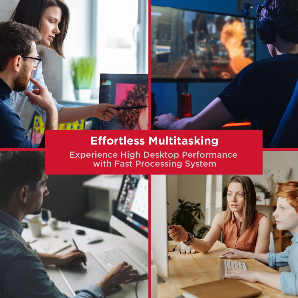 Performance Memory GIGASTONE 16GBx1 DDR5 4800MHz CL UDIMM 288 Pin Unbuffered PC Desktop Only High Performance Memory Module Upgrade [High DDR5]