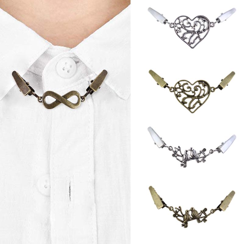 Воротник рубашки, кардиган, заколка, брошь для шали, застежка-уточка, застежка для свитера, блузки, булавка