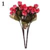 Праздничные аксессуары Сделай сам Искусственный бутон розы Красивый букет Имитация бутона розы Искусственный цветок
