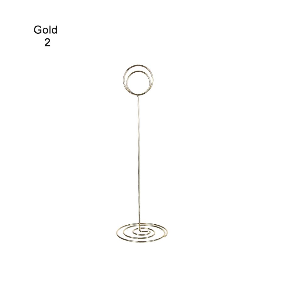 Heart Shape Wedding Supplies Paper Clamp Place Card Photos Clips Clamps Stand Table Numbers Holder